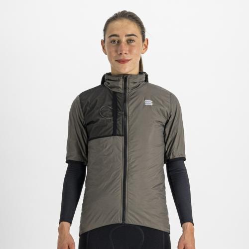 Sportful Supergiara W Puffy Short Sleeve - beetle (Grösse: XS)