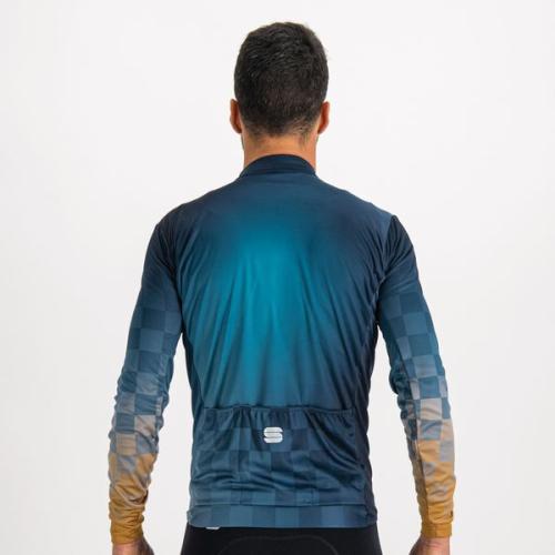 Sportful Rocket Thermal Jersey - galaxy blue/leather