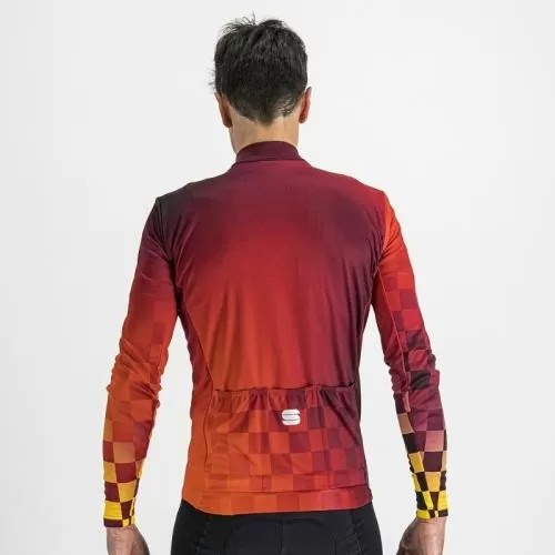 Sportful Rocket Thermal Jersey - red wine