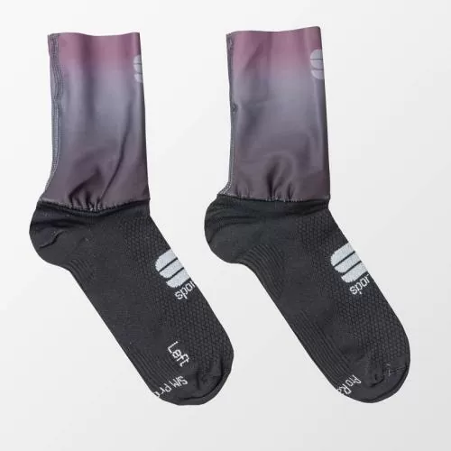 Sportful Race Mid W Socks - black/mauve