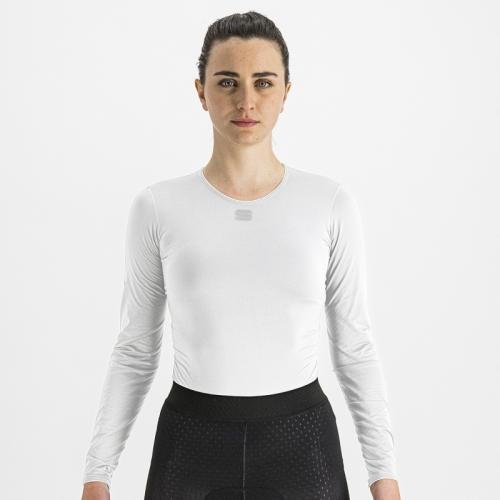 Sportful Midweight W Tee LS - white (Grösse: XS)