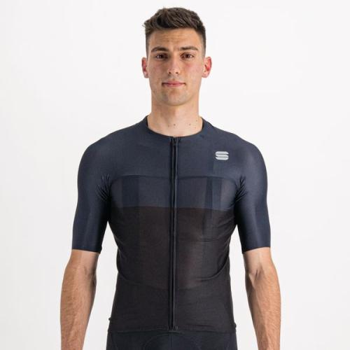 Sportful Light Pro Jersey – black galaxy blue (Grösse: XL)