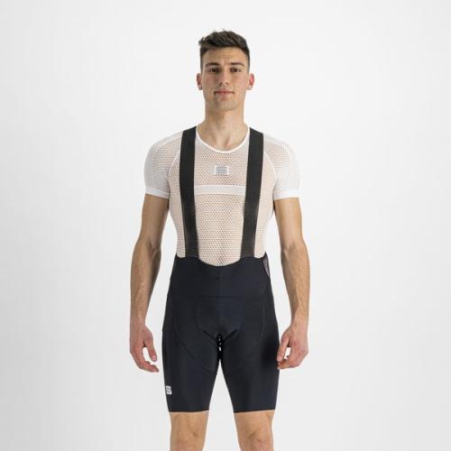 Sportful Classic Bibshort – black chily red (Grösse: 2XL)