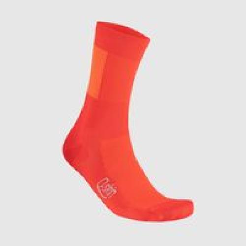 Sportful Snap Socks - tango red (Grösse: S)