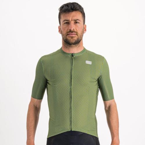 Sportful Checkmate Jersey - guacamole blue sea (Grösse: XL)