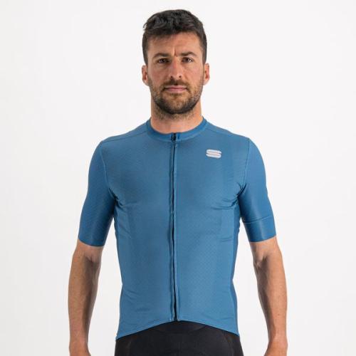Sportful Checkmate Jersey - blue sea berry blue (Grösse: 3XL)
