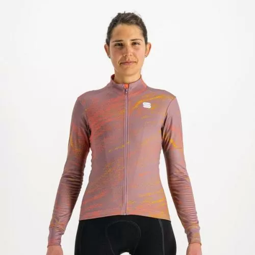 Sportful Cliff Supergiara W Thermal Jersey - mauve/pompelmo/golden oak