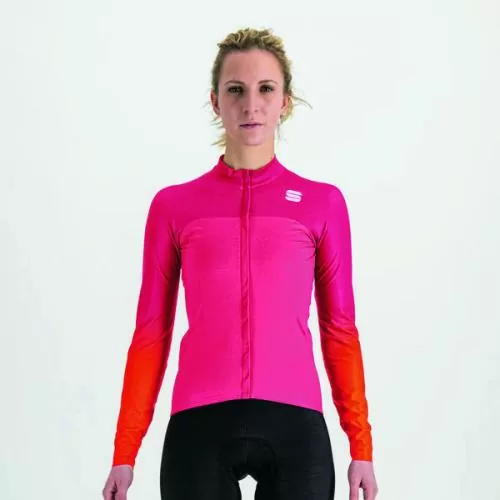 Sportful Bodyfit Pro W Thermal Jersey - raspberry/pompelmo