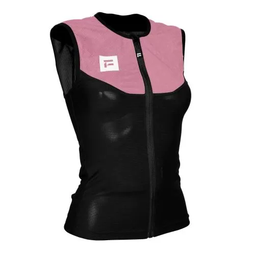 Flaxta Back Protector Behold Women - Black/Dull Pink