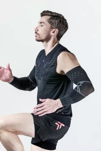 X-BIONIC Unisex Twyce Armsleeve - black/charcoal