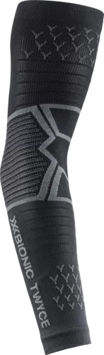 X-BIONIC Unisex Twyce Armsleeve - black/charcoal