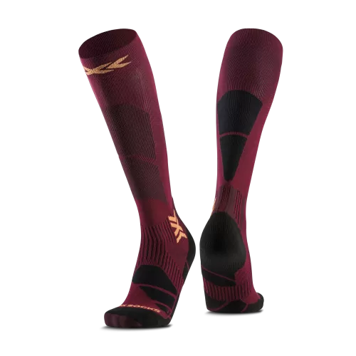 X-SOCKS Ski Perform OTC - dune red/orange