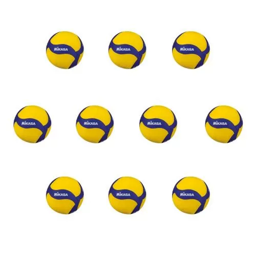 10-er Set Mikasa Volleyball V345Damen GELB