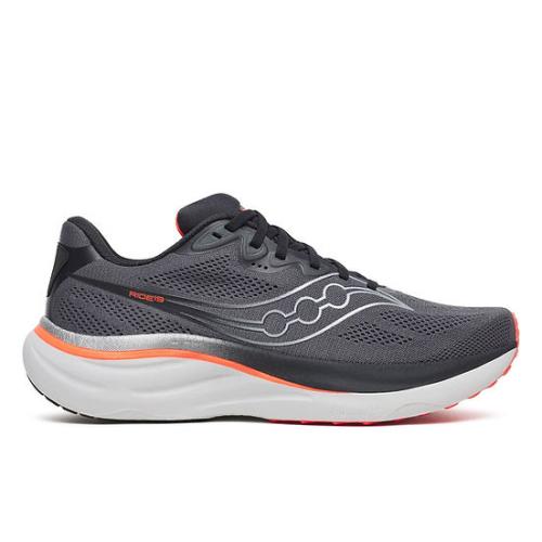 Saucony Ride 19 - Carbon/Black