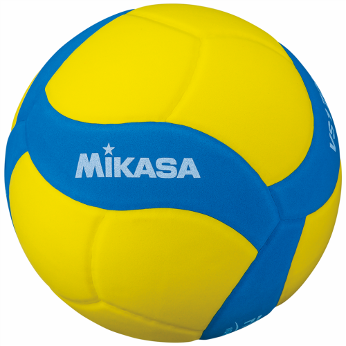 10-er Set Mikasa Volleyball VS170W-Y-BL GELB