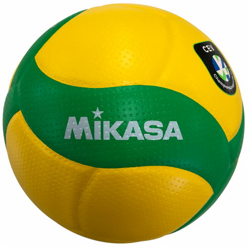 Mikasa Volleyball V200W-CEV GELB - 10-er Set