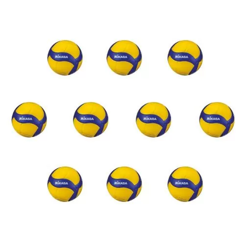10-set Set Mikasa Volleyball V300Damen GELB