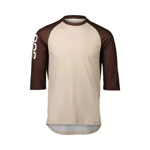 POC MTB Pure 3/4 Jersey - Light Sandstone Beige/Axinite Brown
