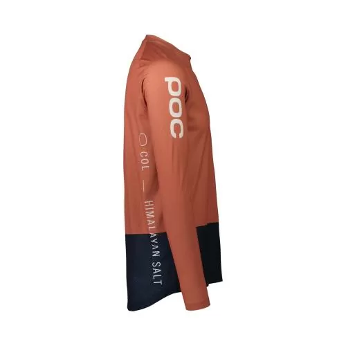 POC MTB Pure LS Jersey - Himalayan Salt/Turmaline Navy