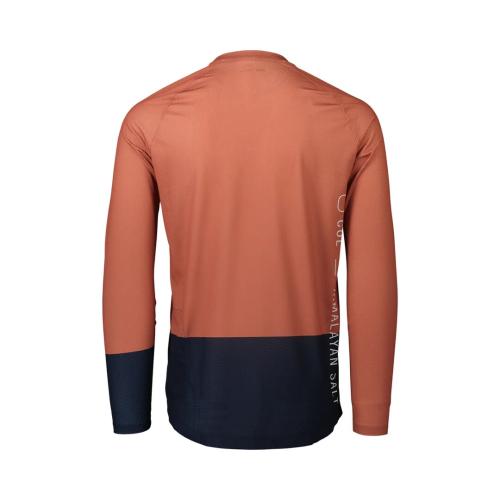 POC MTB Pure LS Jersey  - Himalayan Salt/Turmaline Navy