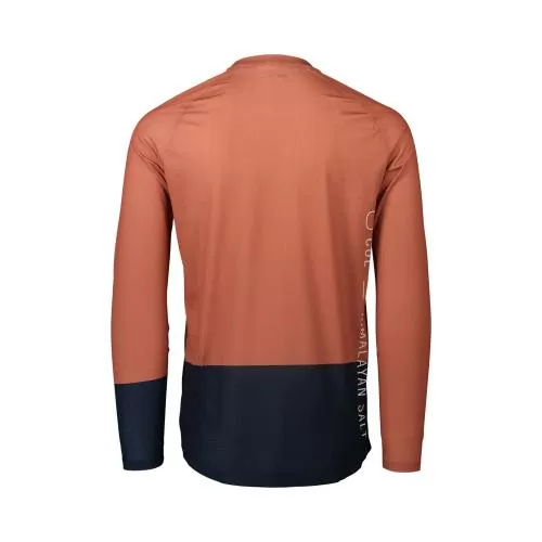 POC MTB Pure LS Jersey - Himalayan Salt/Turmaline Navy
