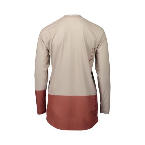 POC Ws MTB Pure LS Jersey - Light Sandstone Beige/Himalayan Salt