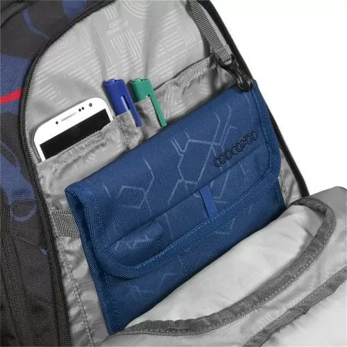coocazoo PORTER Backpack, Lava Lines