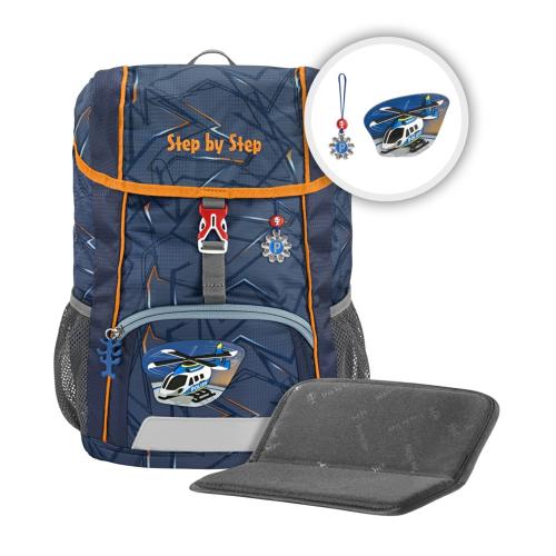 Step by Step KID Rucksack-Set Helicopter Sam, 3-teilig