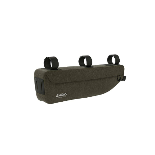 Einzelstück Brooks England Scape Rahmentasche, 3L - mud green