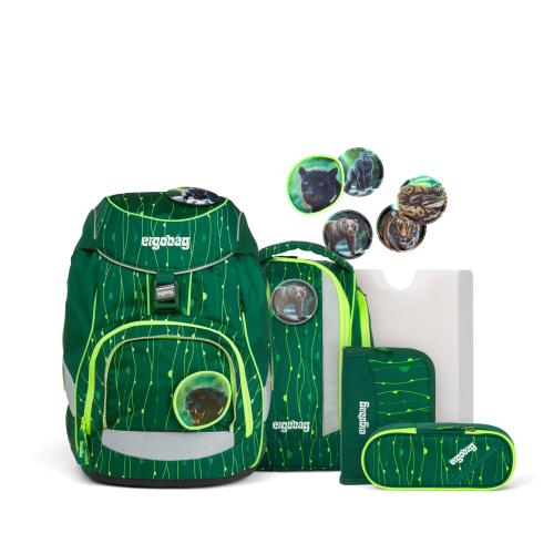 Ergobag Schulrucksack Pack RambazamBär, 6-tlg.