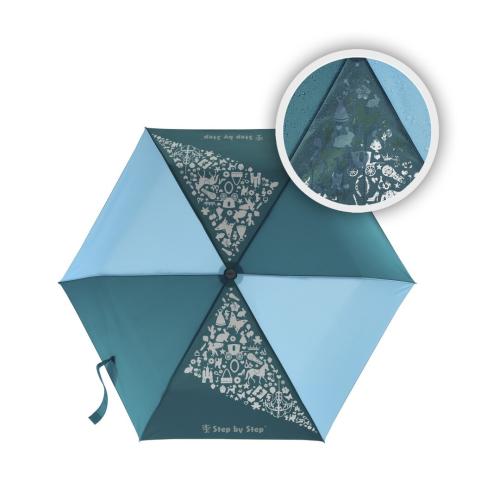 Doppler Regenschirm "Petrol", Magic Rain EFFECT