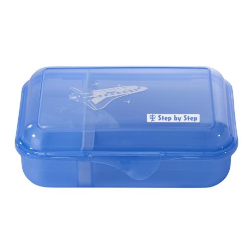 Rotho Lunchbox Sky Rocket Rico, Blau