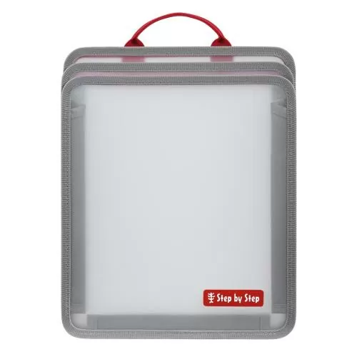 Step by Step Folding Folder Box, transparent