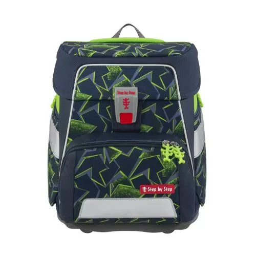 Step by Step "Wild T-Rex Taro" SPACE 5-Piece School Bag Set