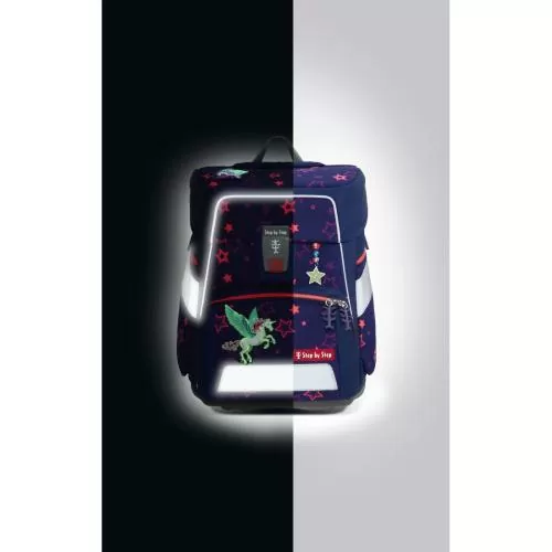 Step by Step SPACE SHINE Schulranzen-Set "Pegasus Night Nuala", 5-teilig
