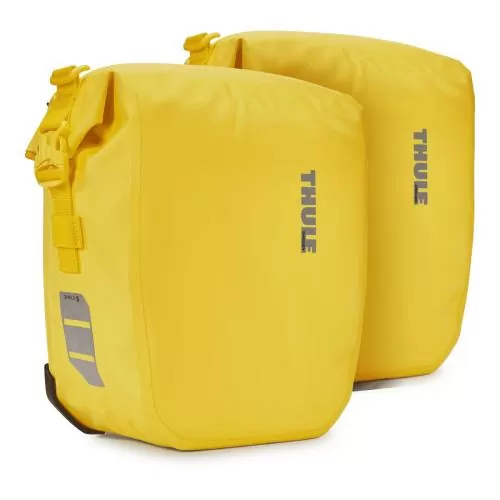 Thule Packtaschen-Set Pack n Pedal SMALL Shield - 2x13l gelb
