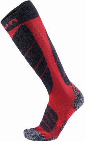 UYN Man Ski Magma Socks - dark red (Grösse: 45 - 47)