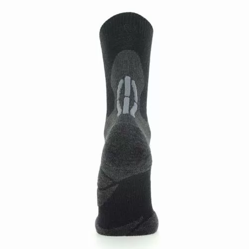 UYN Man Trekking 2In Merino Mid Socks - black/grey