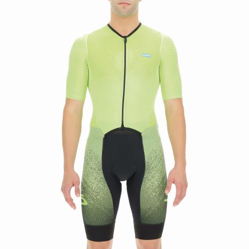 UYN Man Bike Integrated Suit - yellow (Grösse: XXL)
