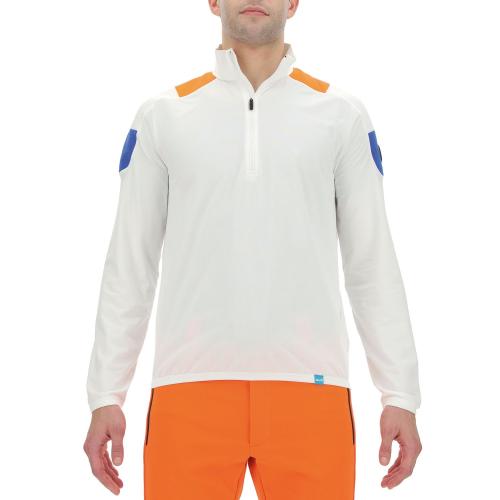 UYN Man Natyon Tricolor 2Nd Layer Half Zip - white (Grösse: S)