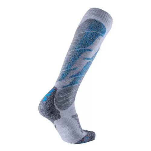UYN Ski All Mountain Man - light grey melange/azure