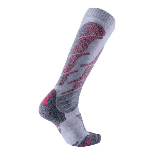 UYN Ski All Mountain Woman - light grey melange/coral