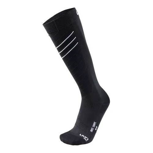 UYN Man Ski Race Shape Socks - black/white