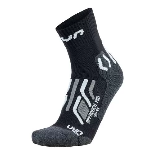 UYN Woman Trekking Approach Mid Socks - black/grey