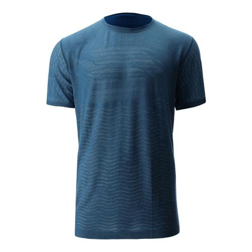 UYN Man Aerocross Self Layer Shirt Short Sleeves Regular Fit - midnight blue