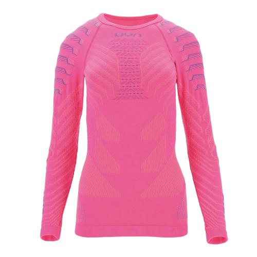 UYN Woman Resilyon Uw Shirt Lg_Sl.Round Neck - magenta/pink (Grösse: L/XL)