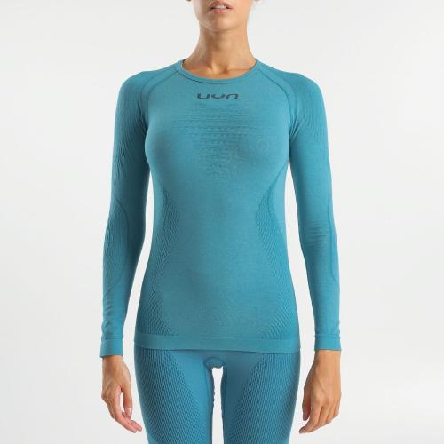 UYN Woman Evolutyon Biotech Uw Shirt Long_Sl - thaitian tide (Grösse: L/XL)