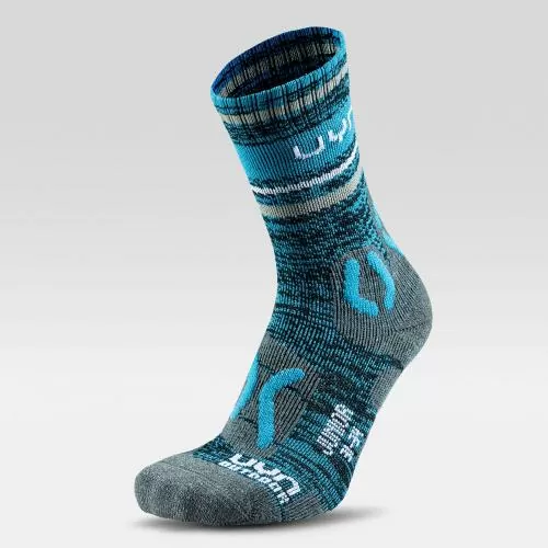 UYN Junior Outdoor Explorer Socks - blue stripes