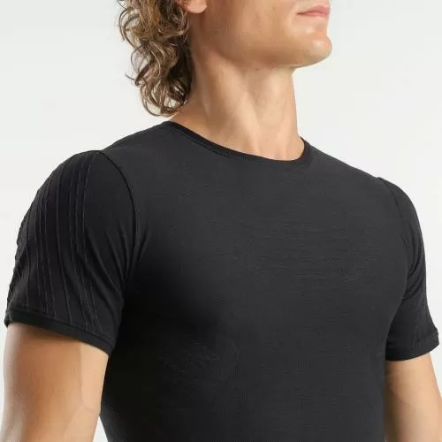 UYN Man Sparkcross Self Layer Ow Shirt Sh_Sl - black