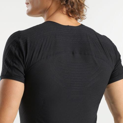 UYN Man Sparkcross Self Layer Ow Shirt Sh_Sl - black